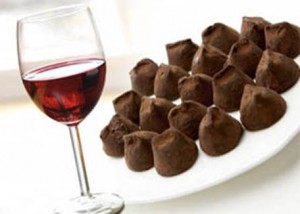 Шоколад с вином повышают умственную деятельность